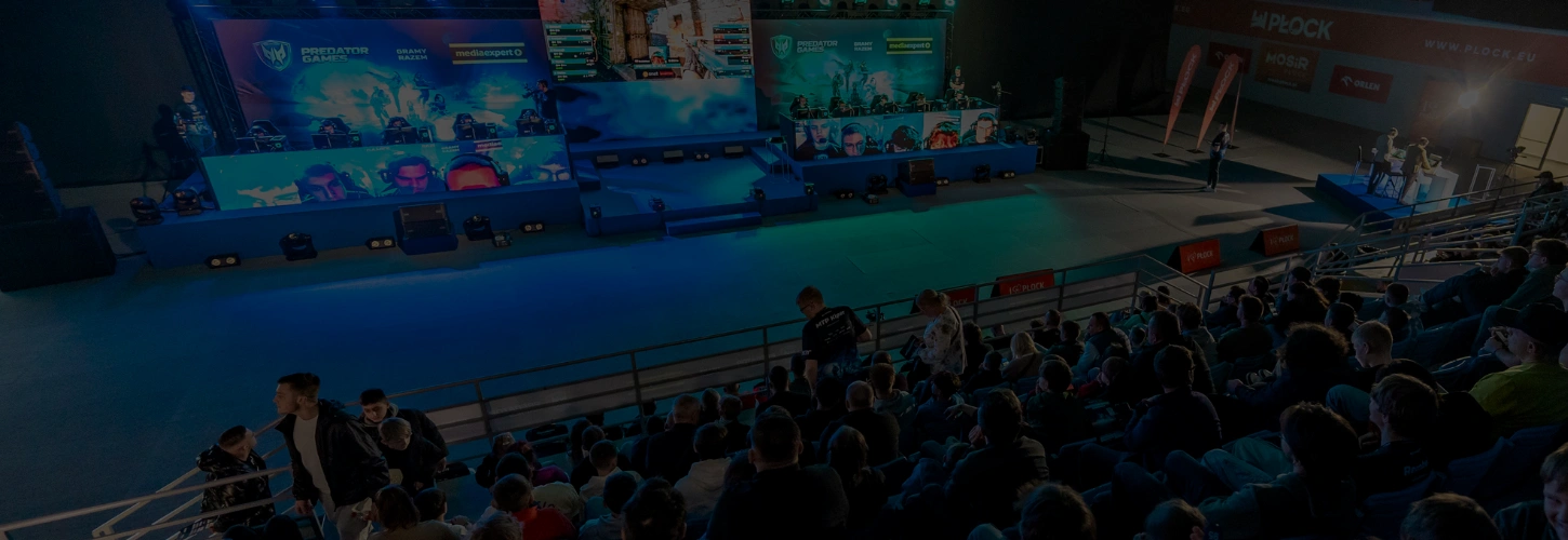 Predator Games w Płocku - esport i influencerzy na żywo